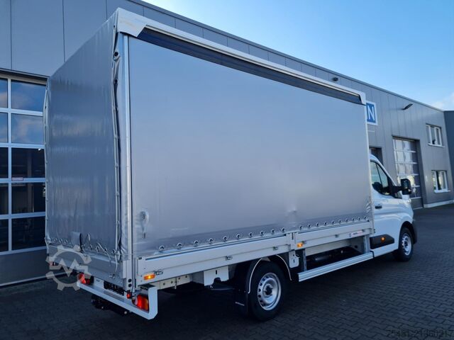 Curtain sider van Renault Master Pritsche Schiebe Plane AHK