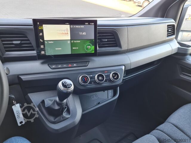 Curtain sider van Renault Master Pritsche Schiebe Plane AHK