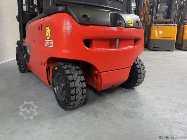E 20 PL - 386 / 02 Evo * Atex EX * Proplan 2G / Z1 * Triplex FFL * NEW battery! LINDE E 20 PL - 386 / 02 Evo * Atex EX * Proplan 2G / Z1 * Triplex FFL * NEW battery !!