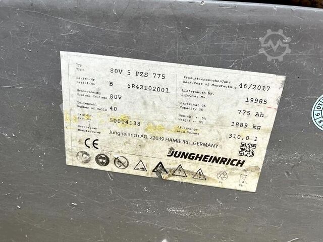 Elektro 4 Rad-Stapler Jungheinrich EFG 430