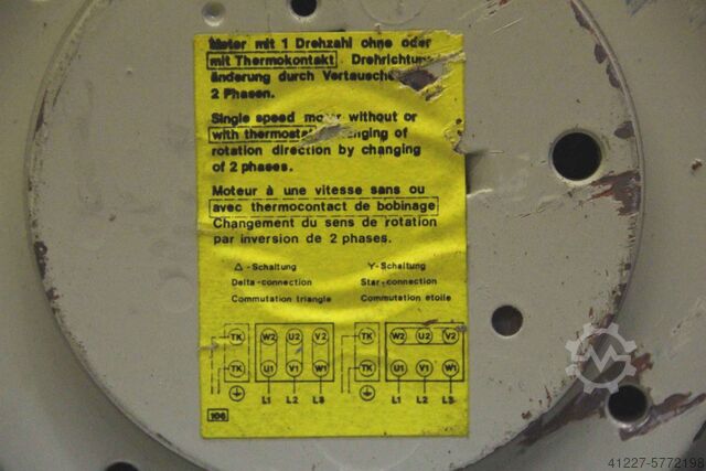 Centrifugal fan Ziehl-Abegg DKHR 310-4