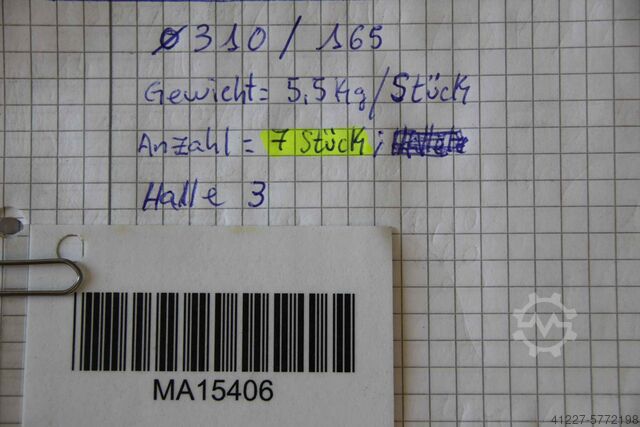 Centrifugal fan Ziehl-Abegg DKHR 310-4