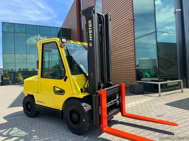 Gabelstapler Hyster H 5.5 XM // Full cabin // Only 6135 hour