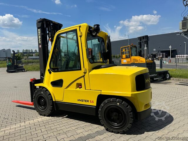 Gabelstapler Hyster H 5.5 XM // Full cabin // Only 6135 hour