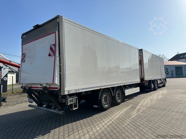 Refrigerated truck SCANIA P 410 / Carrier 1150 MT / Durchlader / LBW