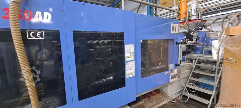 Injection molding machine JSW (Japan Steel Works) J350AD