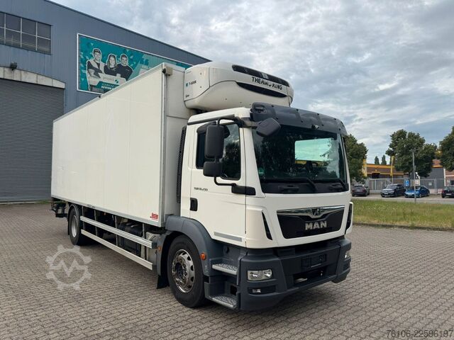 Refrigerated truck MAN TGM 18.290 Tiefkühlkoffer +LBW*Thermoking*
