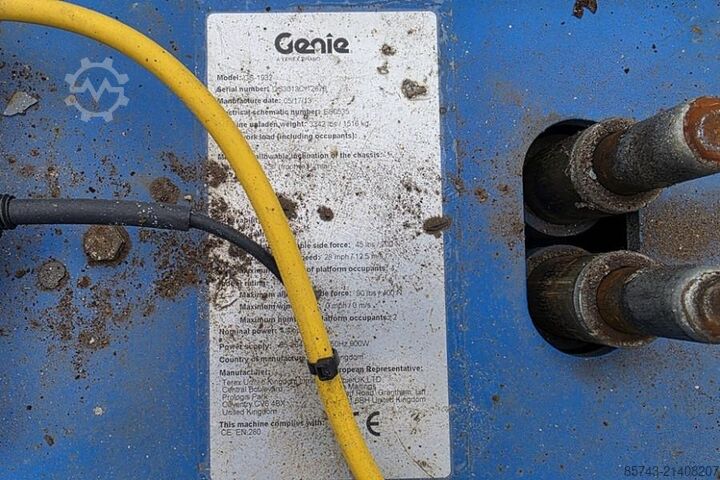 Scissor lift Genie GS1932 Electric, Working Height 7.8 m, 227kg Capac