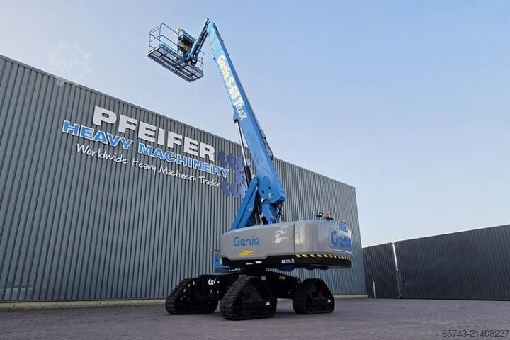 Telescopic boom lift Genie S65XC Trax Diesel, 4x4 Drive Trax, 22m Working Hei