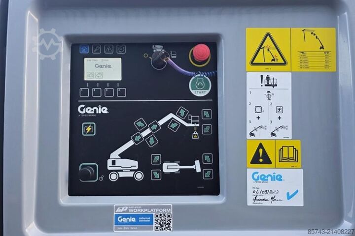 Telescopic boom lift Genie S65XC Trax Diesel, 4x4 Drive Trax, 22m Working Hei