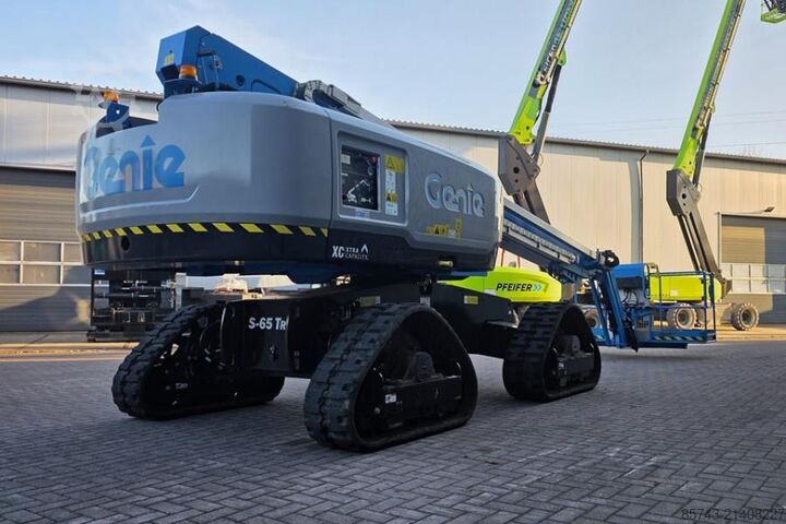 Telescopic boom lift Genie S65XC Trax Diesel, 4x4 Drive Trax, 22m Working Hei