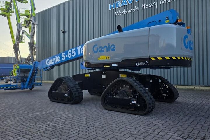 Telescopic boom lift Genie S65XC Trax Diesel, 4x4 Drive Trax, 22m Working Hei