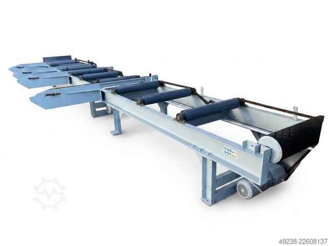 Rollenablagetisch mit Seitenauswurf  