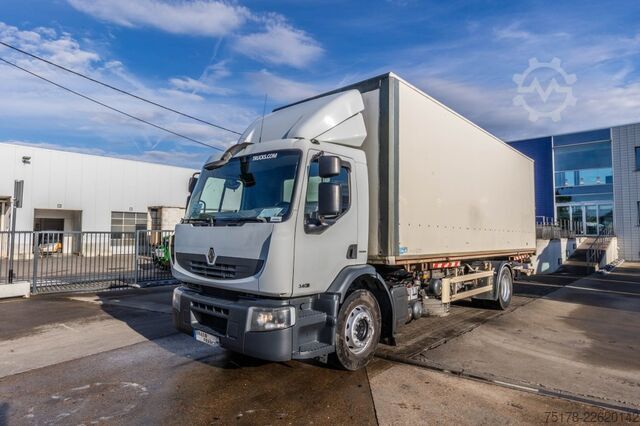 Box body RENAULT PREMIUM 340 DXI // HAYON DHOLLANDIA