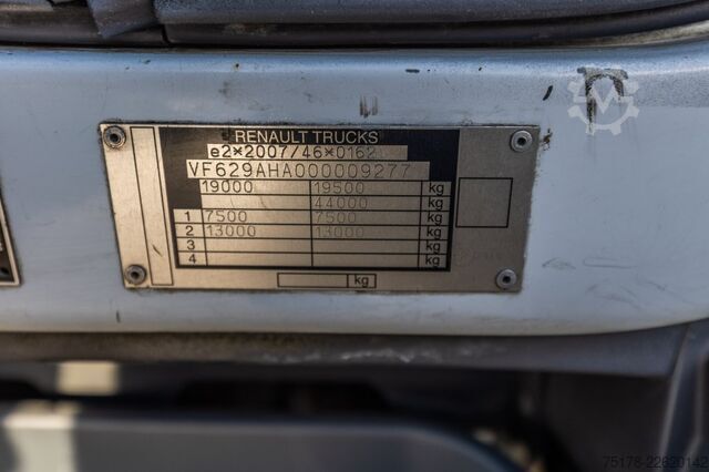 Box body RENAULT PREMIUM 340 DXI // HAYON DHOLLANDIA