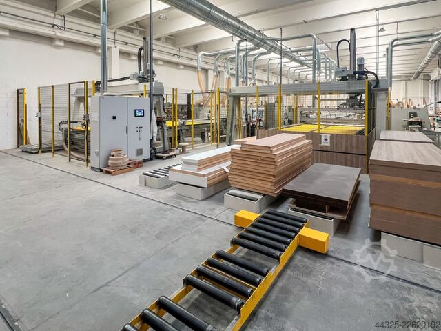 Besäum- und Kantenanlage für Türen FERWOOD CUSTOMIZED FW-SB DOORFLEX U-LINE