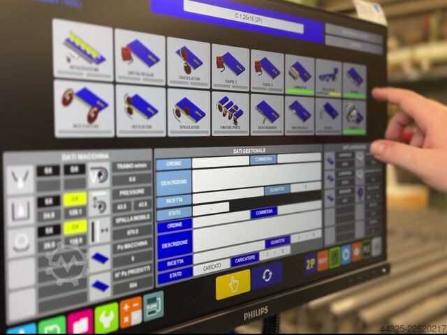 Besäum- und Kantenanlage für Türen FERWOOD CUSTOMIZED FW-SB DOOR LINE