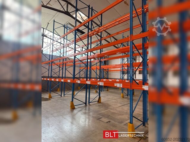 Heavy duty shelving Industrial shelving ca. 100 lfm Stow Palettenregale H:700cm 3200 kg Fachlast Boden +3 , Hochregale