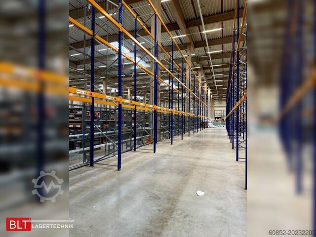 Heavy duty shelf 30,8 lfm Jungheinrich MPB Palettenregale H:645cm 1800kg Fachlast Schwerlastregale