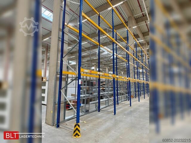 Heavy duty shelf 14 lfm. Jungheinrich MPB Palettenregale H:645cm 1800kg Fachlast Schwerlastregale