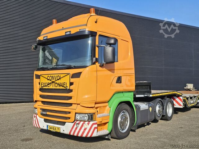 Nooteboom 3 axle trailer + Scania R450 6x2 Nooteboom 3 AXLE TRAILER + SCANIA R450 6x2