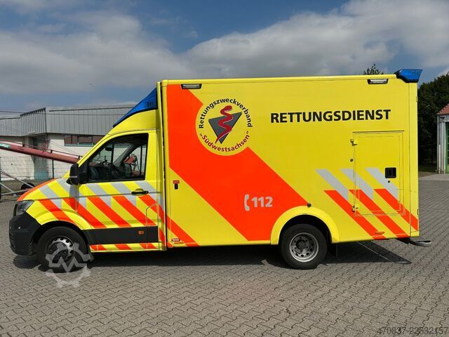Feuerwehrfahrzeug MAN TGE 5.180 / WAS Trage / Liege