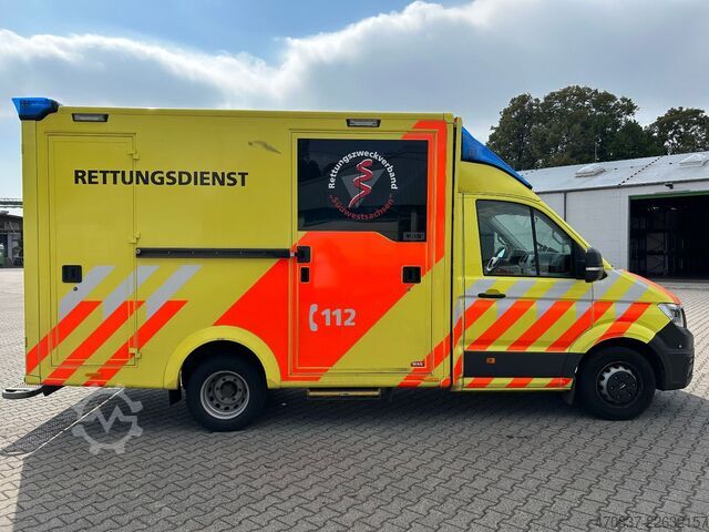 Feuerwehrfahrzeug MAN TGE 5.180 / WAS Trage / Liege