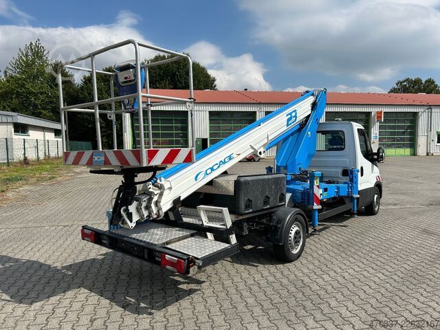 Lkw-Arbeitsbühne IVECO Daily 35-12 / Socage 23 T + Funk / HomeButton