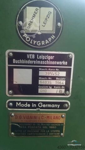 Sewing Machine Brehmer 39 3/4 S2