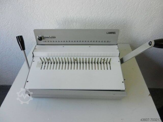 Spiral binding machine Lamirel -