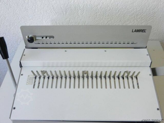 Spiral binding machine Lamirel -