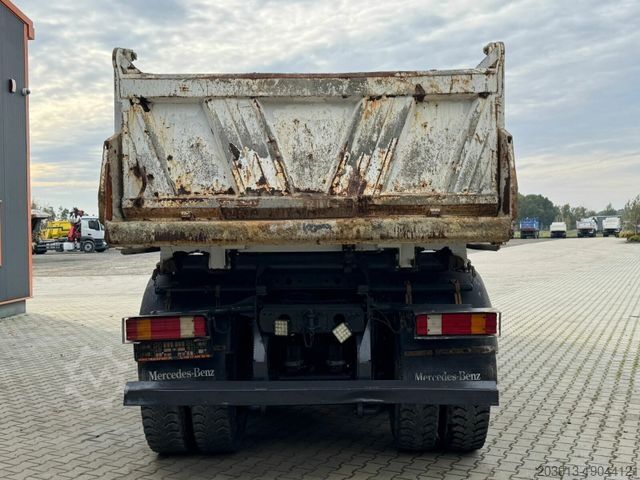 Tipper truck MERCEDES-BENZ ACTROS 4144 8x8 EURO4 DSK Meiller