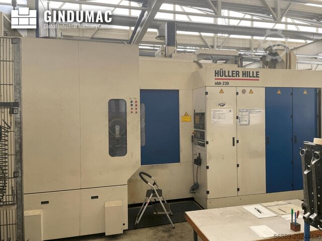 Horizontal-Bearbeitungszentrum HULLER HILLE NBH 230