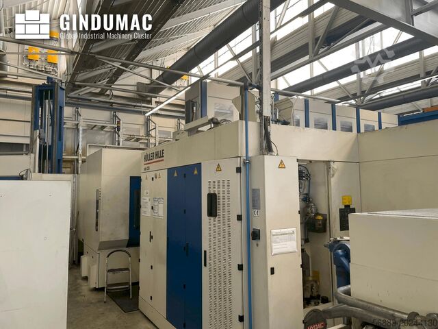 Horizontal-Bearbeitungszentrum HULLER HILLE NBH 230