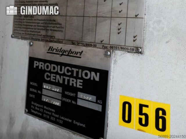 Vertical Machining Centre Bridgeport CMV600 22 digital