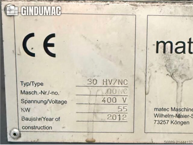 Matec 30 HV Matec 30 HV