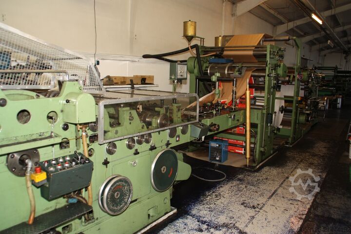 Blockbodenbeutelmaschine, SOS-Bags Windmöller & Hölscher Triumph 3A + QMS 992 (vierfarbig)