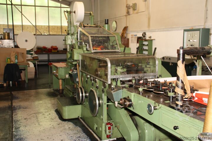 Blockbodenbeutelmaschine, SOS-Bags Windmöller & Hölscher Triumph 3A + QMS 992 (vierfarbig)