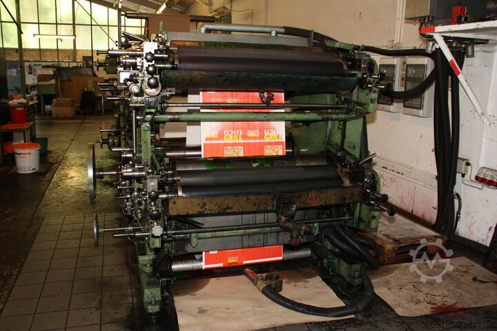 Blockbodenbeutelmaschine, SOS-Bags Windmöller & Hölscher Triumph 3A + QMS 992 (vierfarbig)