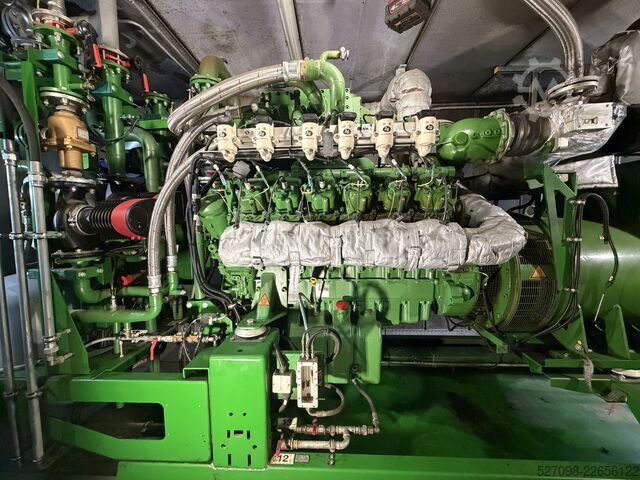 Block heat and power plant 2G Blockheizkraftwerk avus 500 plus
