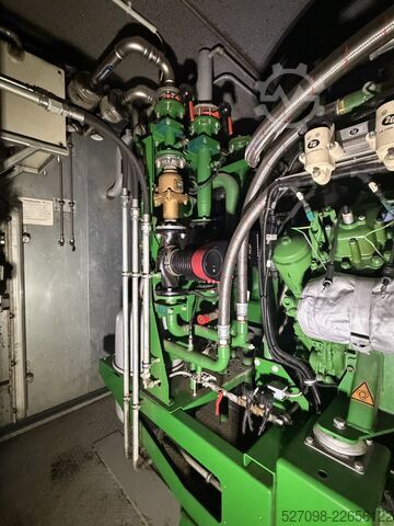 Block heat and power plant 2G Blockheizkraftwerk avus 500 plus