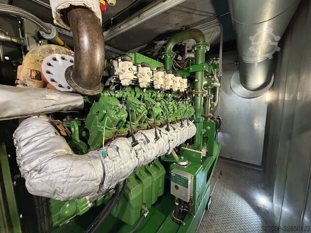 Block heat and power plant 2G Blockheizkraftwerk avus 500 plus