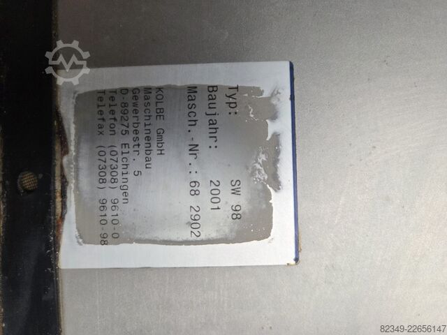 Meat processing machine Fleischwolf Kolbe SW-98