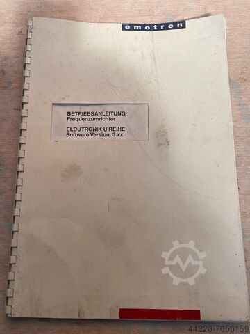 Frequency converter (28255) emotron Typ  U2T-7,5/400 - MIEMC