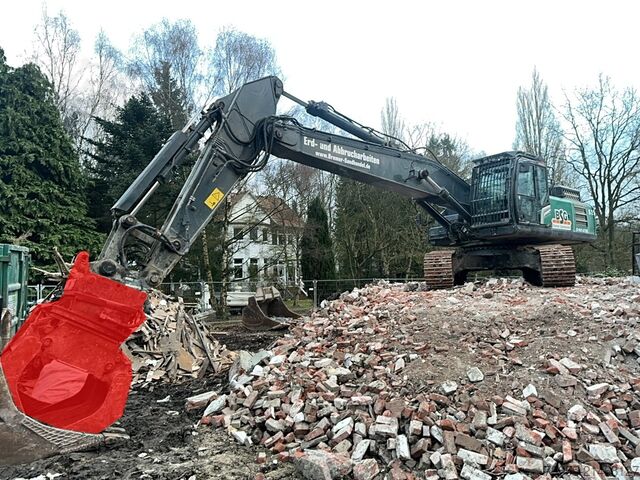 Tracked Excavator Hitachi ZX350 LCN-7 with 2 excavator buckets