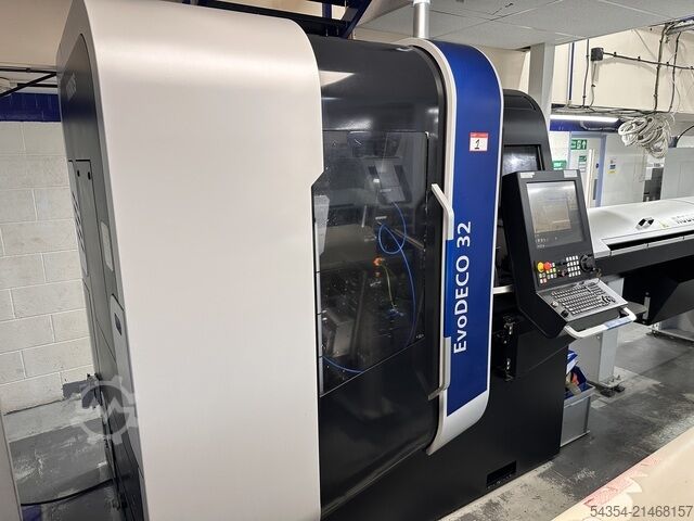 Sliding Head Lathe Tornos Evo Deco 32/10