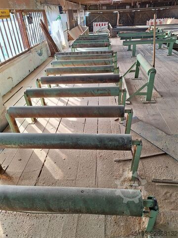 Scissor lift tables with transport rollers TREPEL CL 30/16