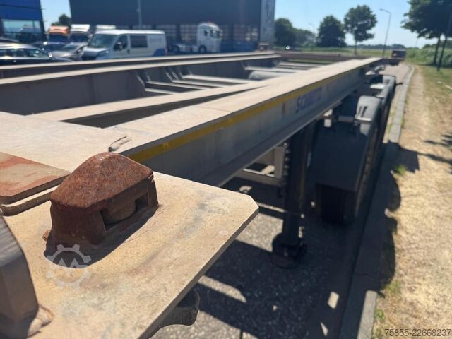 Containertransport Schmitz Cargobull SGF*S3 20FT Kipper-Tipper-Kiep / 1x Lift-Axle /...