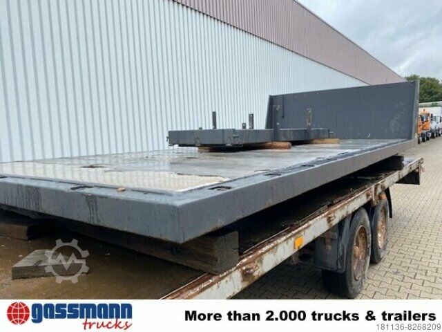 Flatbed truck Atlas Plattformaufbau, Alu-Boden