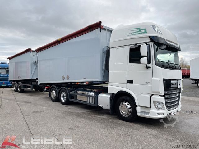Dreiseitenkipper LKW DAF XF 480 SSC*ALU Kipper*Komplettzug*90m³*231 TKM*